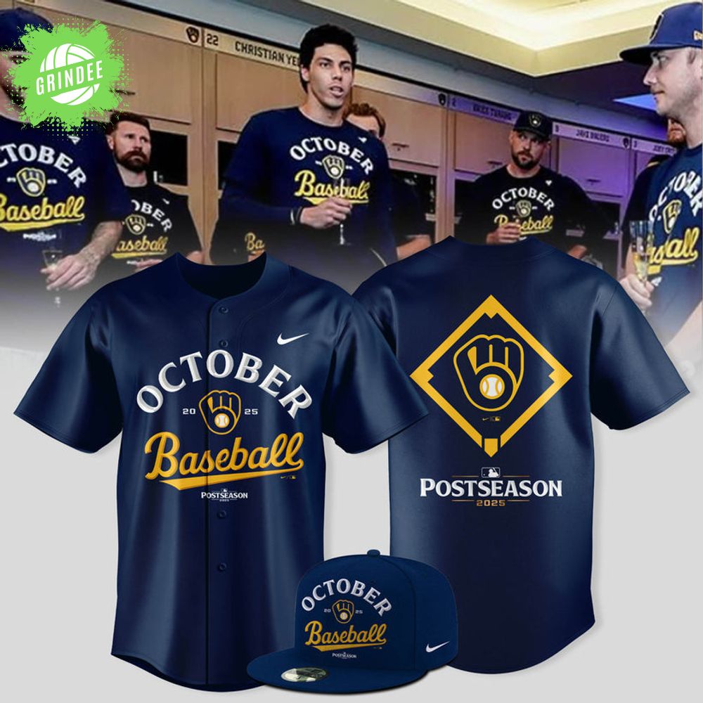 Milwaukee Brewers 2025 October ready POSTSEASON Milwaukee Brewers 2025 October ready POSTSEASON