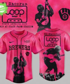 Milwaukee Brewers x Ed Sheeran — LOOP Tour 2026 Jersey North America Collection