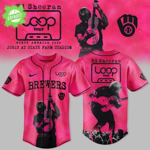 Milwaukee Brewers x Ed Sheeran — LOOP Tour 2026 Jersey North America Collection