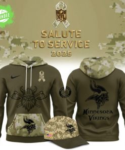 Minnesota Vikings 2025 salute to service
