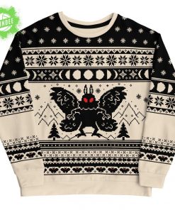 Mothman Ugly Christmas Sweater