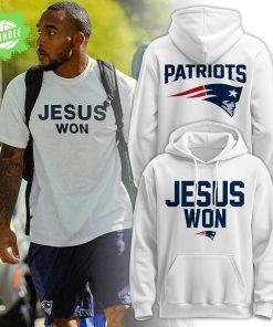 New England Patriots “Jesus Won” Hoodie