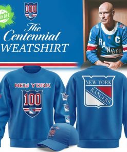 New York Rangers One Hundred Years As One Sweatshirt
