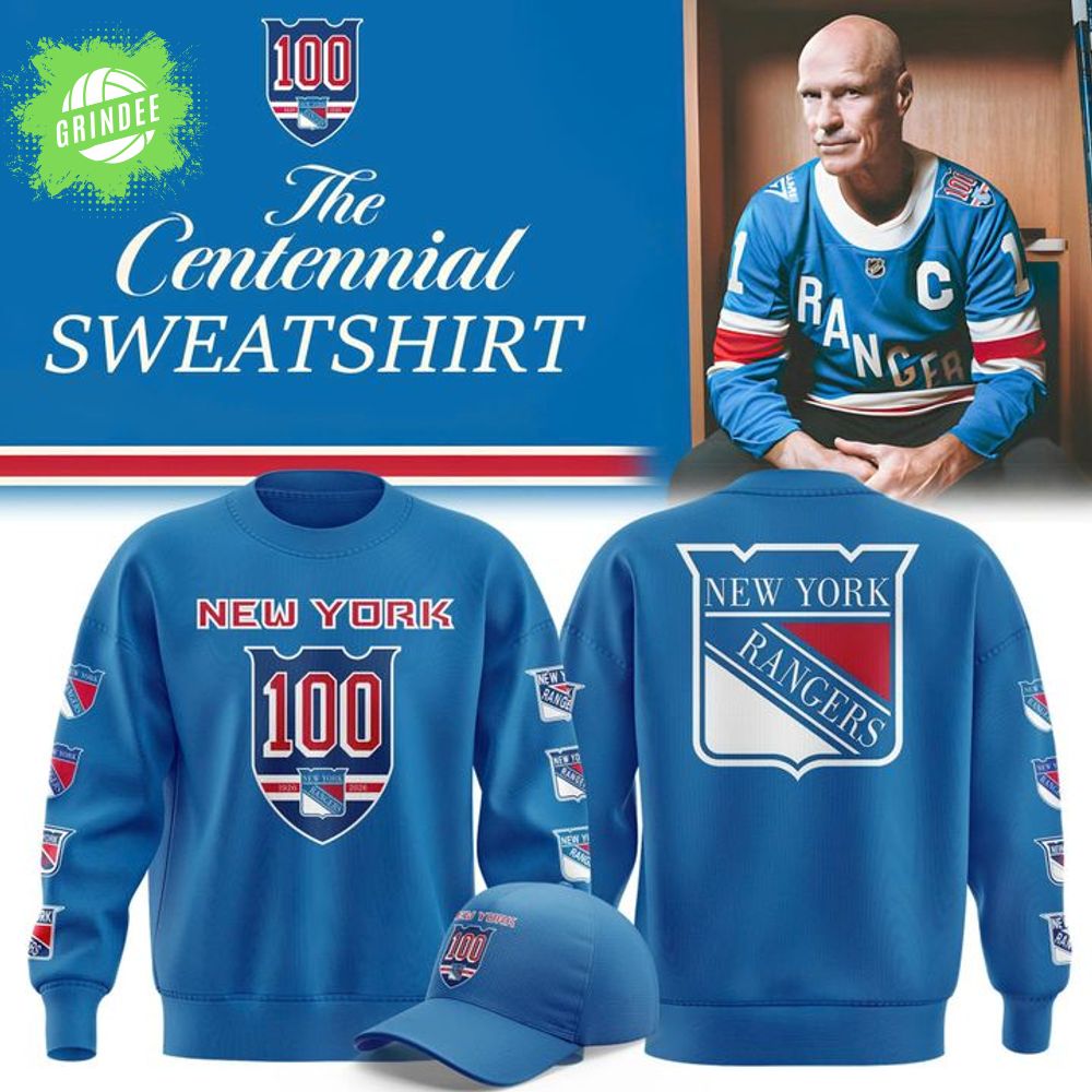 New York Rangers One Hundred Years As One Sweatshirt New York Rangers One Hundred Years As One Sweatshirt