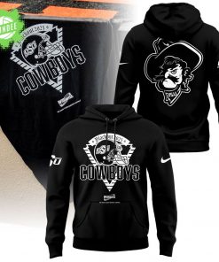 Oklahoma State Cowboys – Blackout 2025 Hoodie