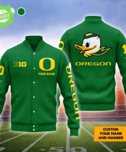 Oregon Duck Baseball Jacket
