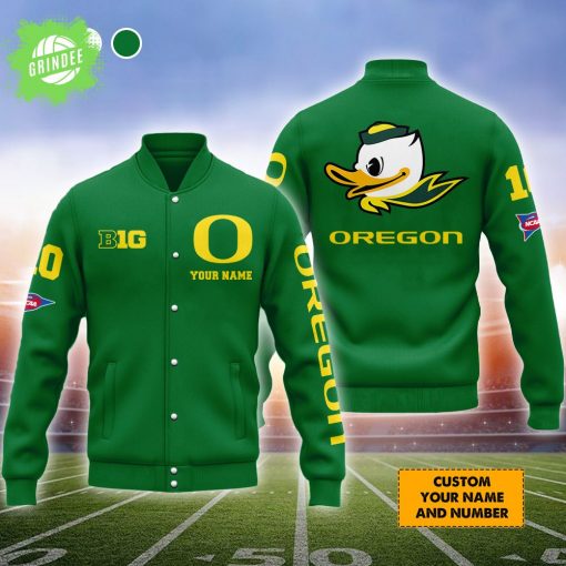 Oregon Duck Baseball Jacket