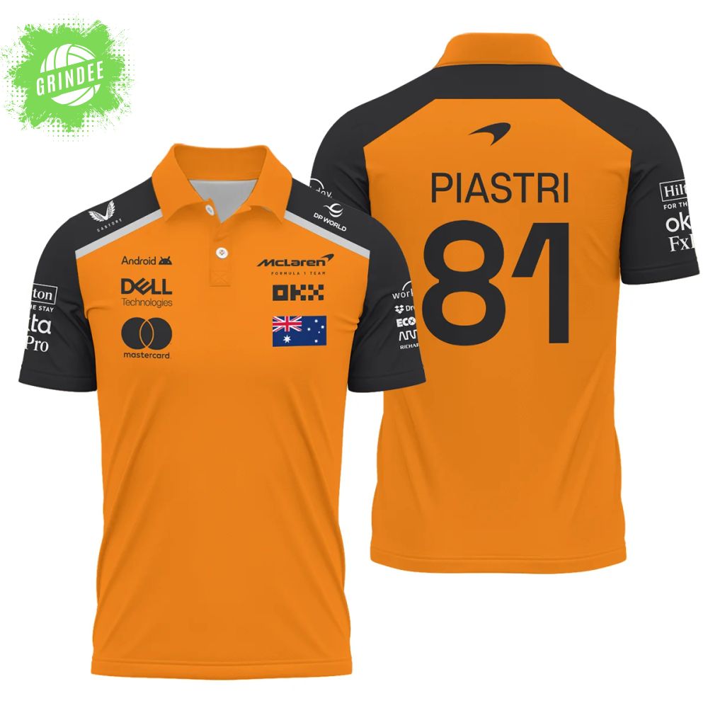 Papaya Team Exclusive Logo Polo Shirt Papaya Team Exclusive Logo Polo Shirt