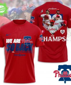 Philadelphia Phillies 2023 NL East Champs T-Shirt – MLB Postseason Baseball Fan Tee