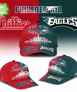 Philadelphia Phillies x Philadelphia Eagles Cap Philadelphia Phillies x Philadelphia Eagles Cap