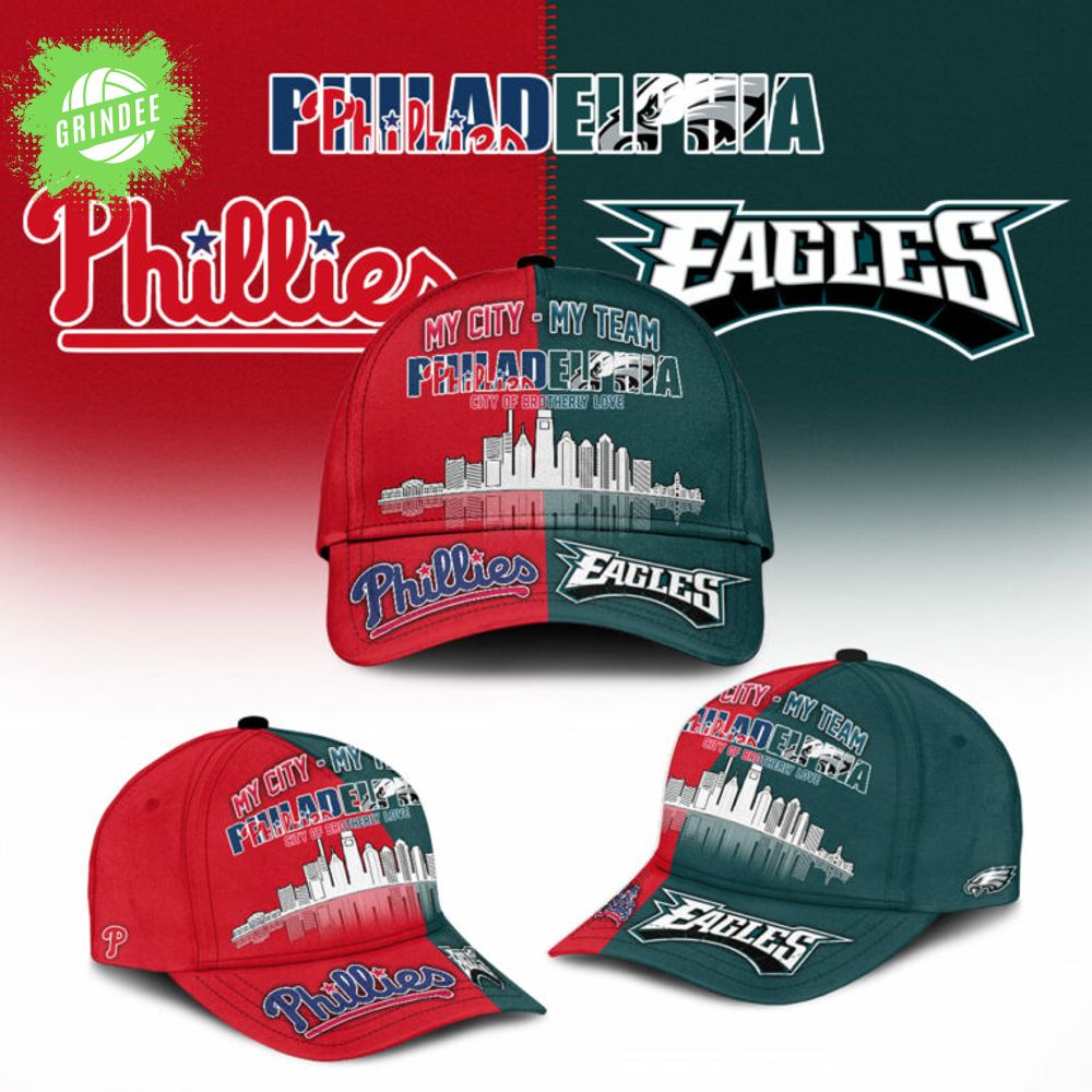 Philadelphia Phillies x Philadelphia Eagles Cap Philadelphia Phillies x Philadelphia Eagles Cap