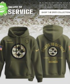 Pittsburgh Steelers 2025 NFL Salute to Service Limited Hoodie