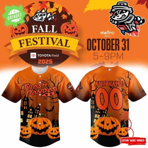 Rocket City Trash Panda 2025 Fall Festival Jerseys