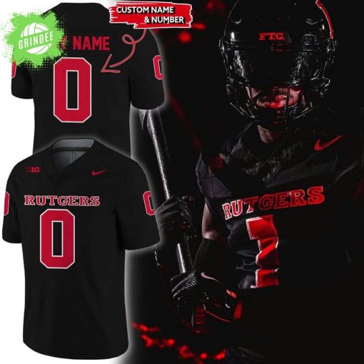 Rutgers Football Gameday Blackout Jersey – Limited Edition