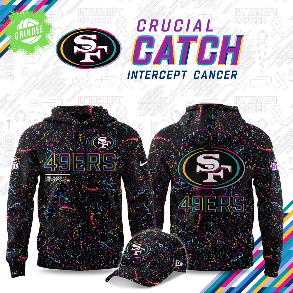 San Francisco 49ers Crucial Catch 2025 Limited Hoodie San Francisco 49ers Crucial Catch 2025 Limited Hoodie