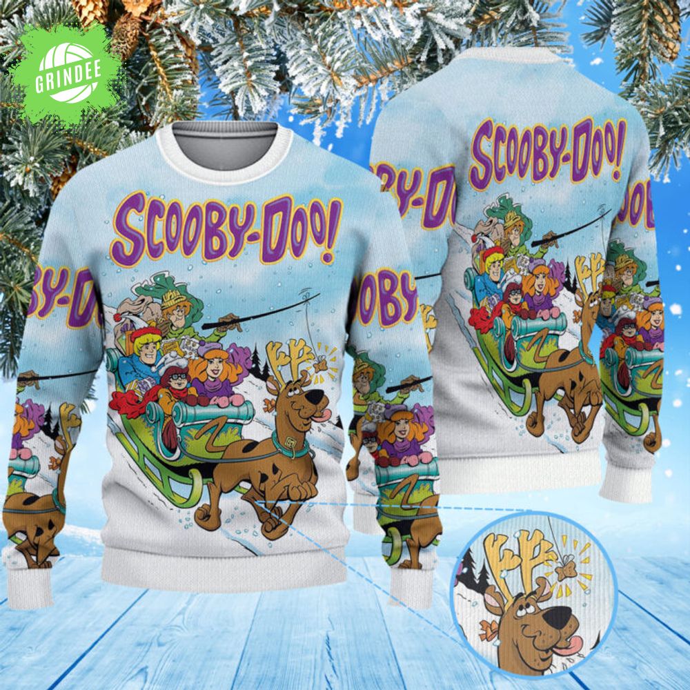 Scooby-Doo Christmas Knitted Sweater Scooby-Doo Christmas Knitted Sweater