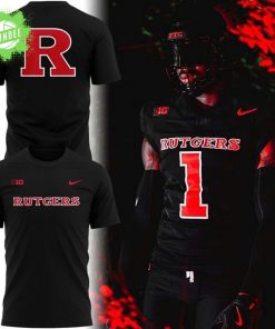 Special 2025 Back in Black Rutgers Football T-Shirt