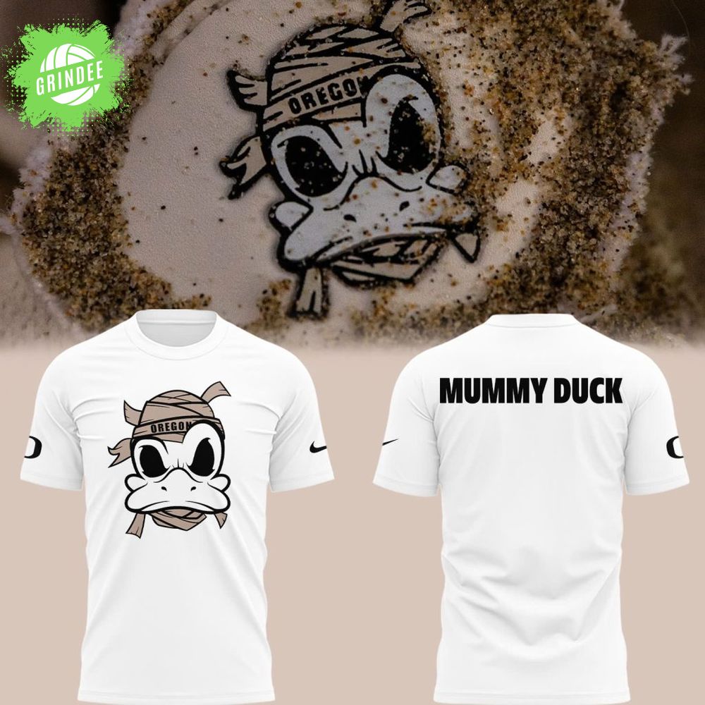 Special 2025 Mummy Duck Oregon Football T-Shirt Special 2025 Mummy Duck Oregon Football T-Shirt