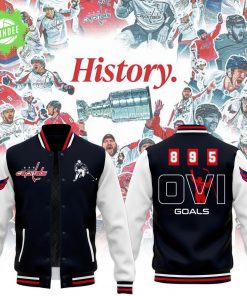 Special Edition Alexander Ovechkin Baseball Jacket(895) 2025