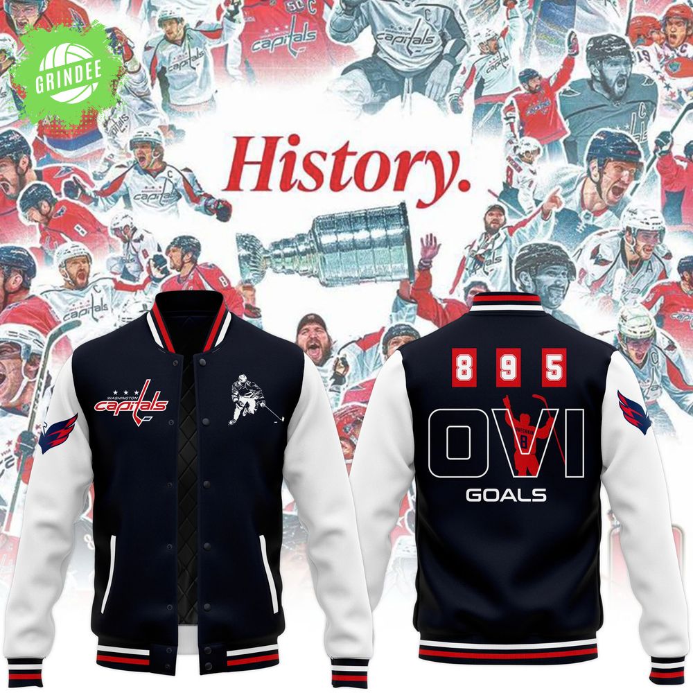 Special Edition Alexander Ovechkin Baseball Jacket(895) 2025 Special Edition Alexander Ovechkin Baseball Jacket(895) 2025