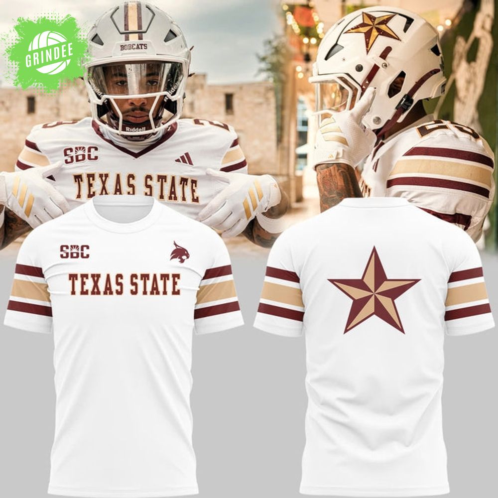 Special New Texas State Helmet Logo Uniform Tshirt Special New Texas State Helmet Logo Uniform Tshirt