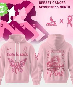 St. Louis Cardinals x Breast Cancer Awareness Month Hoodie Collection 2025