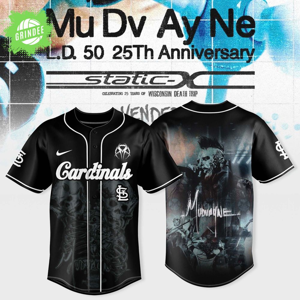 St. Louis Cardinals x Mudvayne – L.D. 50 25th Anniversary Tour 2025 St. Louis Cardinals x Mudvayne – L.D. 50 25th Anniversary Tour 2025