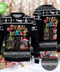Star Wars Christmas Knitted Sweater