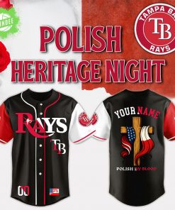 Tampa Bay Rays x Polish American Heritage Night 2025 Special-3D Baseball Jersey