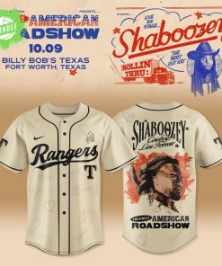Texas Rangers X Shaboozey – The Great American Roadshow 2025 Merch