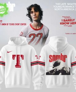Texas Rangers X Sombr – The Late Nights & Young Romance Tour Merch