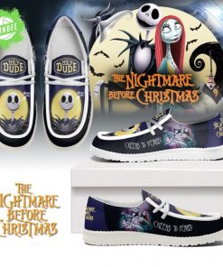 The Nightmare Before Christmas x Halloween Personalized Hey Dude Shoes For Men And Women The Nightmare Before Christmas x Halloween Personalized Hey Dude Shoes For Men And Women