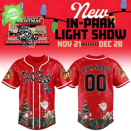 Trash Pandas 2025 Christmas Light Night Jerseys