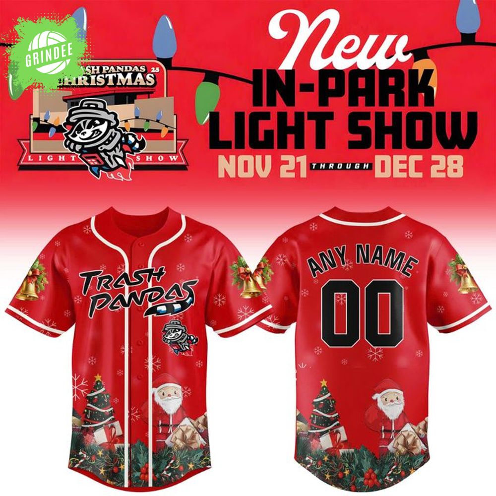 Trash Pandas 2025 Christmas Light Night Jerseys Trash Pandas 2025 Christmas Light Night Jerseys