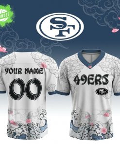 Unisex SF Edo Spirit Jersey Warrior Waves Japan Edition