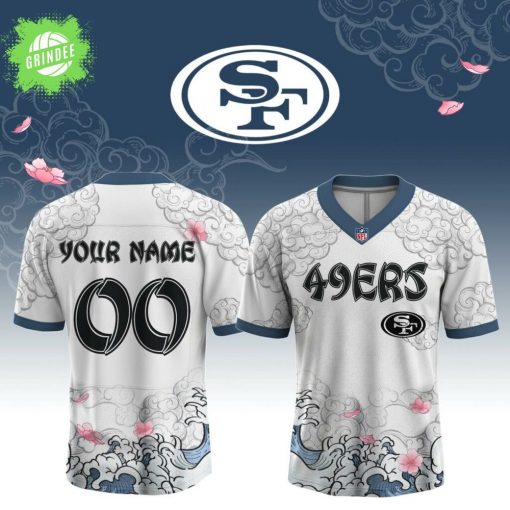 Unisex SF Edo Spirit Jersey Warrior Waves Japan Edition