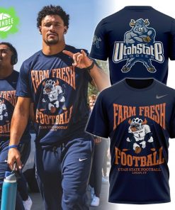 Utah State Football “Farm Fresh” New T-shirt 2025