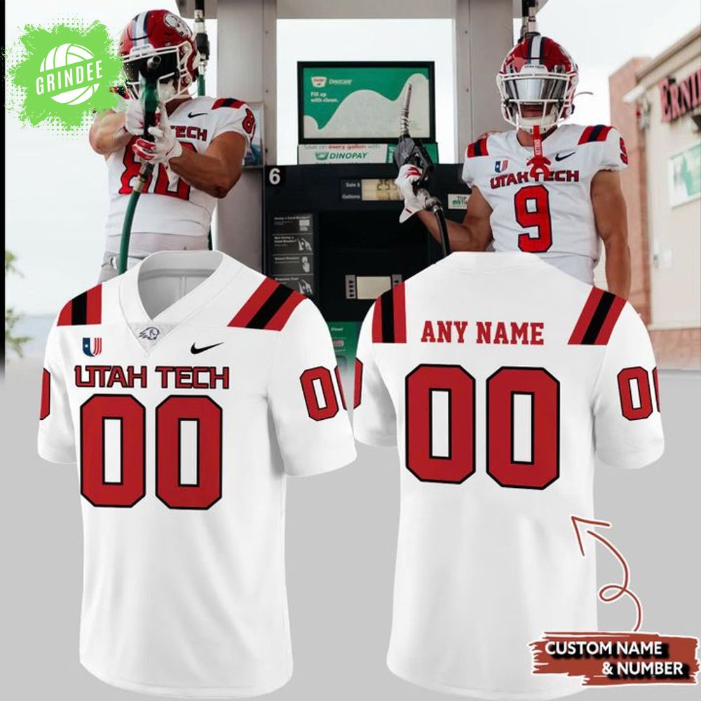 Utah Tech Football Classic Gameday Uniform Custom Jersey - Special Edition Utah Tech Football Classic Gameday Uniform Custom Jersey - Special Edition