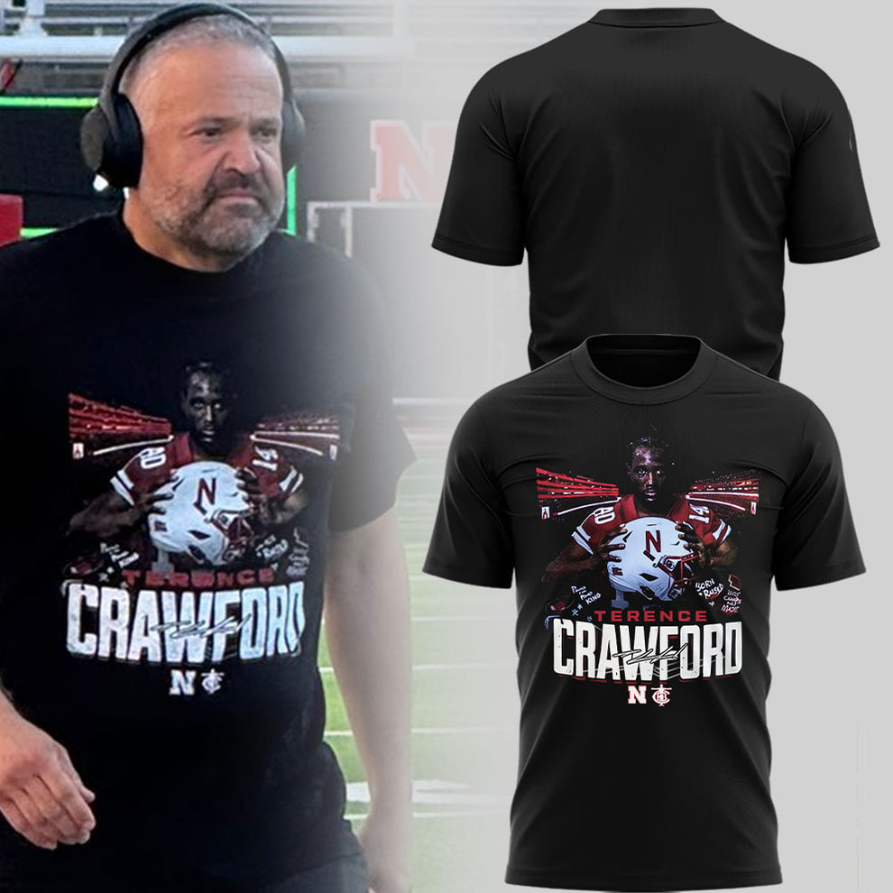 Limited Edition Nebraska Football x Crawford TShirt Limited Edition Nebraska Football x Crawford TShirt