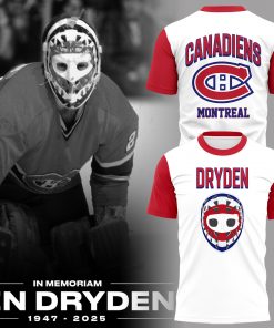 Limited Edition Canadiens Montréal Dryden Tribute TShirt