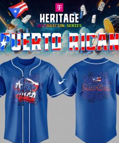 Limited Edition Marlins Baseball Puerto Rico Heritage Jersey