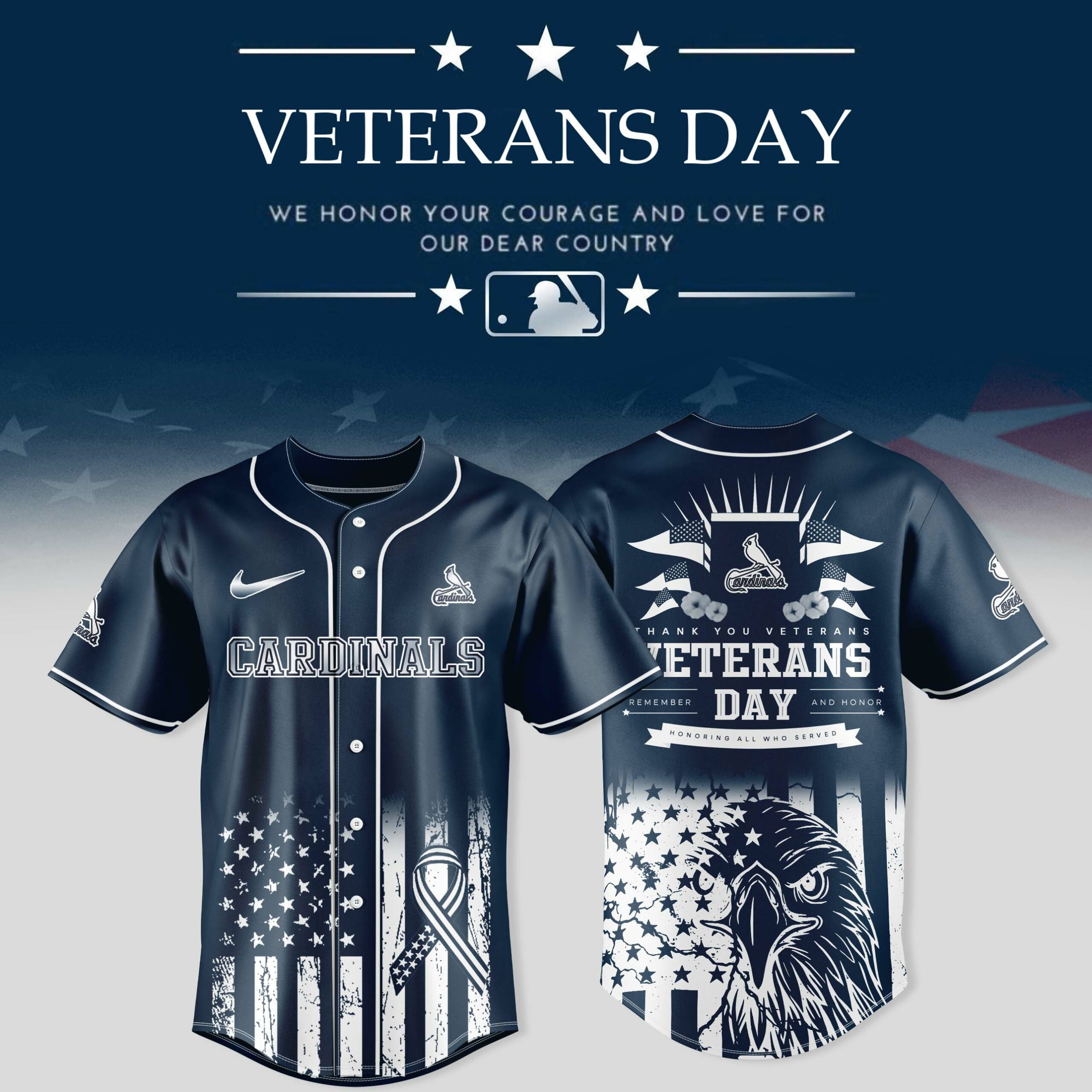 St. Louis Cardinals x Veterans Day 2025 St. Louis Cardinals x Veterans Day 2025