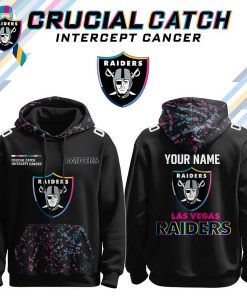 Las Vegas Raiders x Crucial Catch 2025 Limited Edition Hoodie Custom-3D Unisex Hoodie
