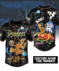 New York Yankees x Scooby-Doo Halloween Special-3D Baseball Jersey