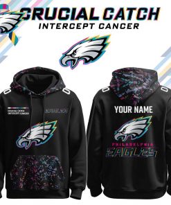 Philadelphia Eagles x Crucial Catch 2025 Limited Edition Hoodie Custom-3D Unisex Hoodie