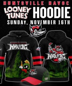 Limited Edition Huntsville Havoc x Looney Tunes Hoodie 2025