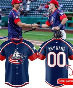 Columbus Clippers x Columbus Blue Jackets Specialty Jersey