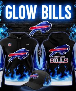 Limited Edition Buffalo Bills ” Glow Bills ” Hoodie 2025