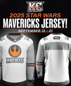 Kansas City Mavericks 2025-26 STAR WARS Themed Jerseys