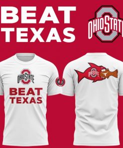 Ohio State Football Beat Texas T-shirt – White